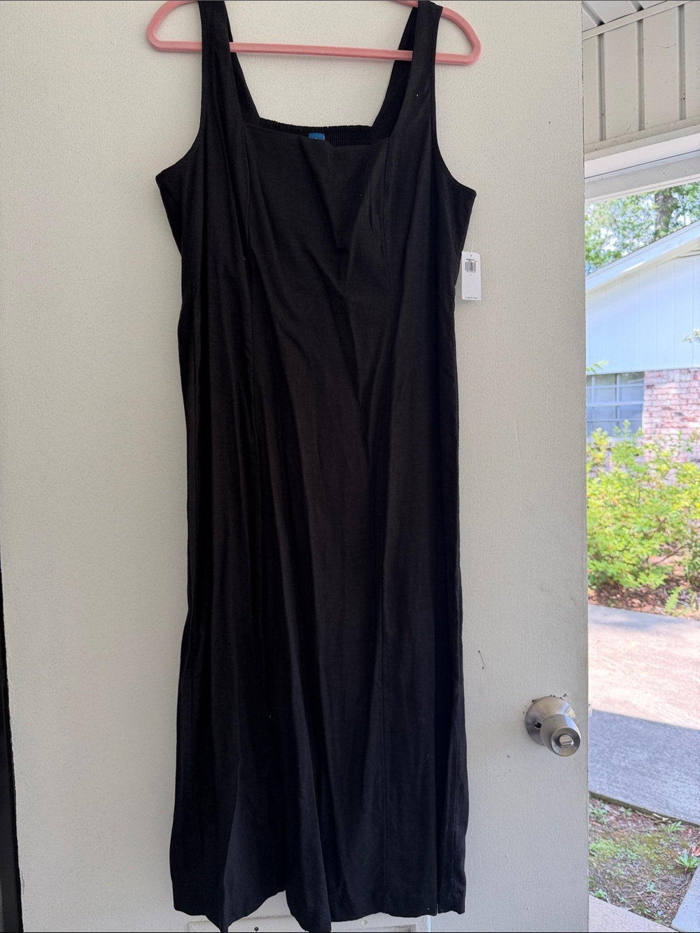 Old Navy Black Sleeveless Maxi Dress